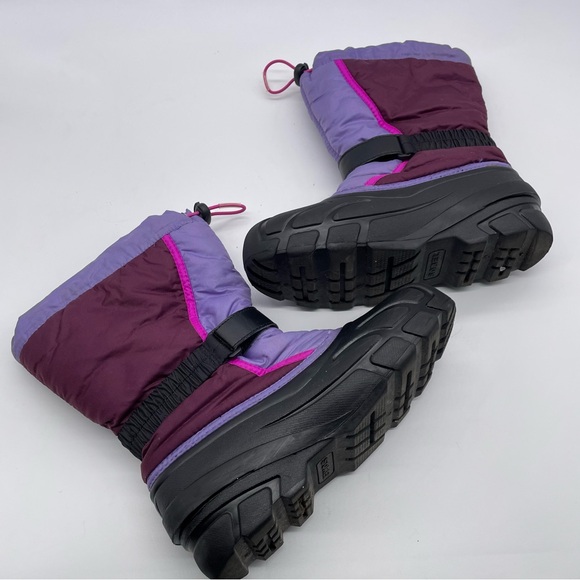 Sorel Purple and Black Winter Boots size 6 insulated - Picture 6 of 7